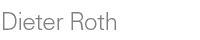 Dieter Roth
