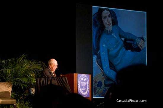 Photo of part of Philip.Pearlstein Speech